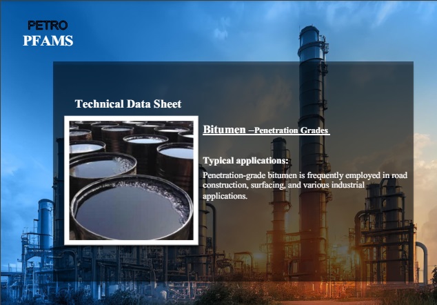 Bitumen products